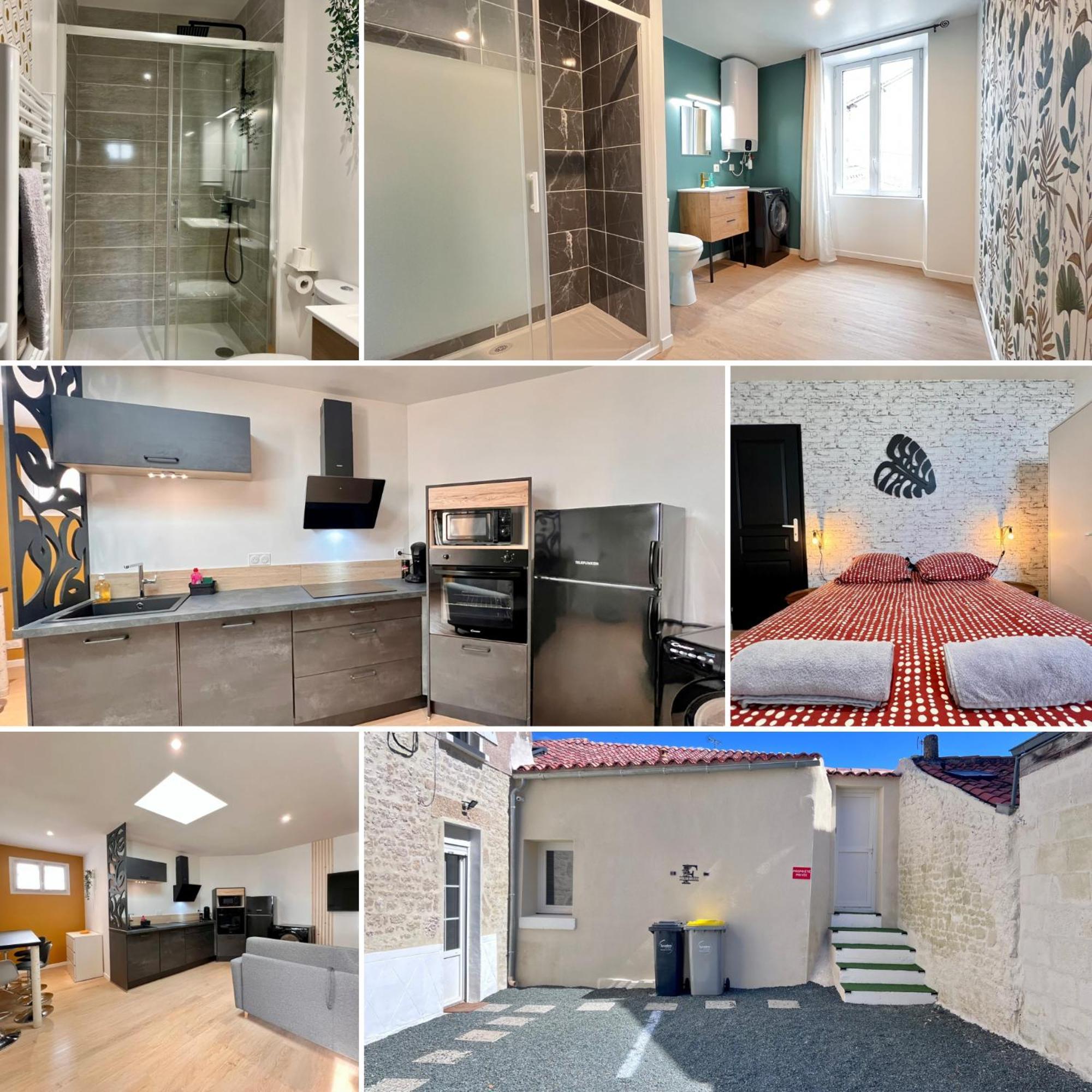 Maison La Feuilleraie N3-Standingmaison-Wifi-Proche Centre Ville-Property Rental Nm Фонтене-льо-Конт Екстериор снимка